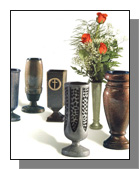 metalcraft vases